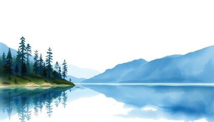 Serene Lakeside Scenery