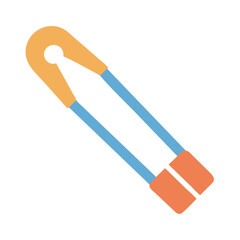 Colorful Tongs Vector Illustration