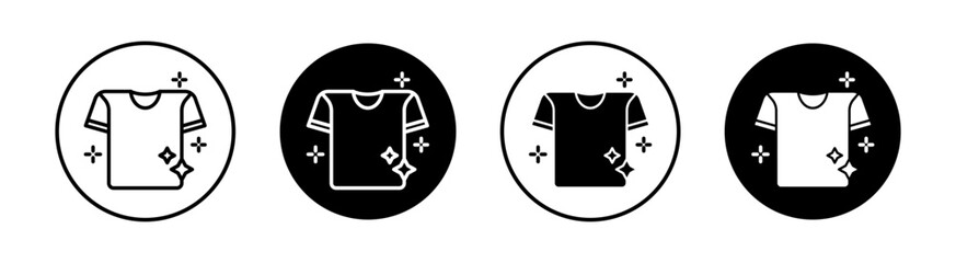 Clean tshirt Simple vector icons illustrations for graphic design.