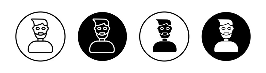 Hipster Simple vector icons illustrations for graphic design.