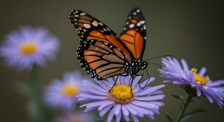 Butterfly on Flower