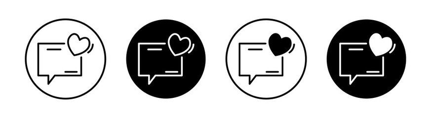 Sharing love Simple vector icons illustrations for graphic design.
