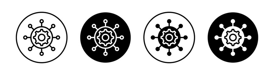 Useful functions Simple vector icons illustrations for graphic design.