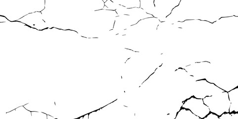  Abstract Overlay. Wall Background.Cracks in the concrete wall isolated on white background.  For designers to apply texture cracks to objects.
