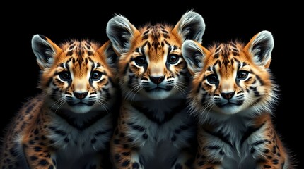 portrait of a bengal tiger youtube thumbnail template