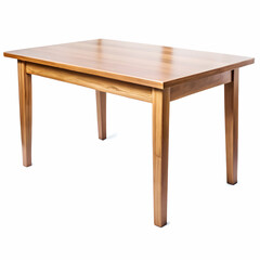 Fototapeta premium Solid Wood Dining Table: Rustic Farmhouse Style