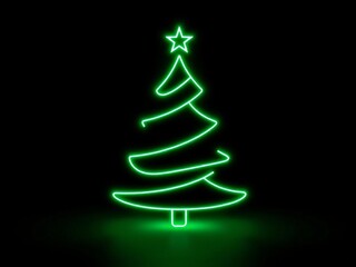 abstract christmas tree. christmas, tree, holiday, xmas, star, celebration, winter, illustration, decoration, card, design, vector, greeting, merry, new, fir, year, christmas tree, green, art, season,