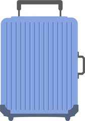 suitcase for carrying goods on long trips. cartoon style