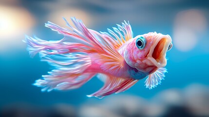 Fototapeta premium Betta fish underwater