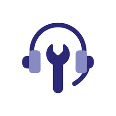Technical Support Headset Icon Repair, Service, Help