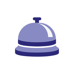Service Bell Icon Hotel, Reception, Help, Support