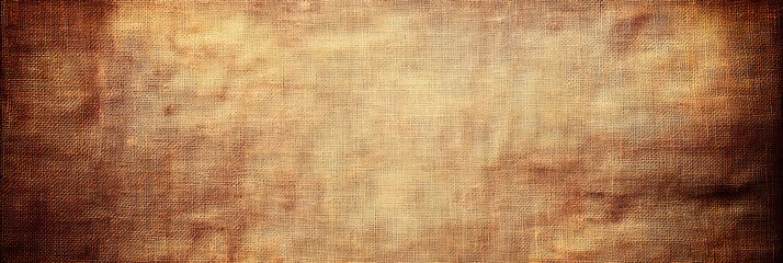Fototapeta premium Textured Brown Canvas Background: Design Resource
