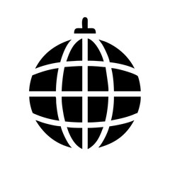 Disco Ball Spinning Icon Design
