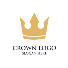 Crown Logo Graphic Design Vector 