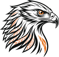 head of eagle