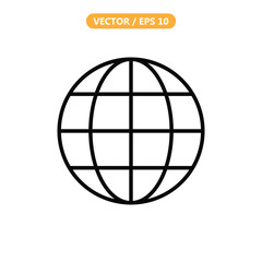 Internet Browser Icon Vector Illustration
