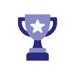 Award Winning Trophy Icon Achievement, Success, Victory