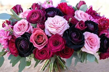 Naklejka premium Wedding colors, stylish palettes, elegant themes.