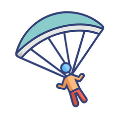 Paraglider Icon in Flight Design