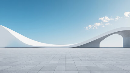 Minimalist Future Space