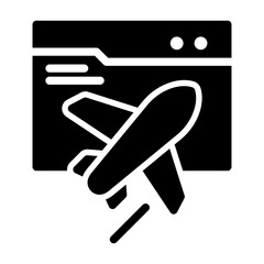 travel website Solid icon