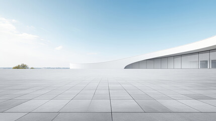 Fototapeta premium Minimalist Future Space