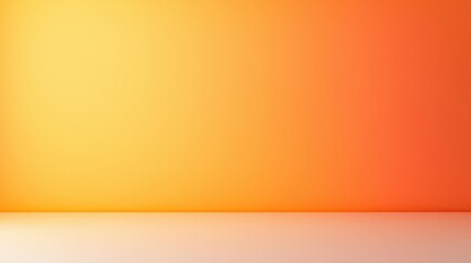 A vibrant gradient background blending warm hues of orange and yellow, creating a bright and inviting atmosphere.