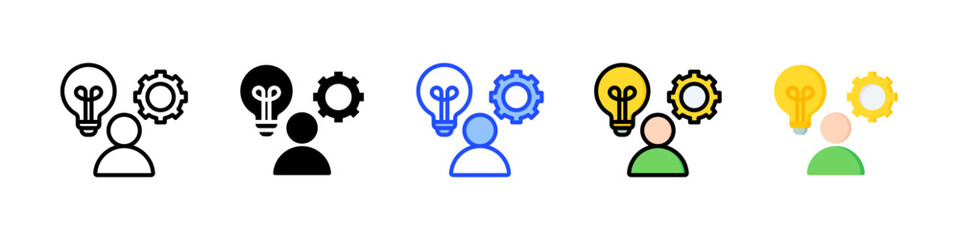 Capability Icon Collection With Multiple Styles