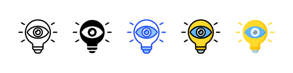 Insight Icon Collection With Multiple Styles