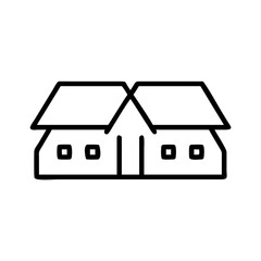 house icon isolated on white background