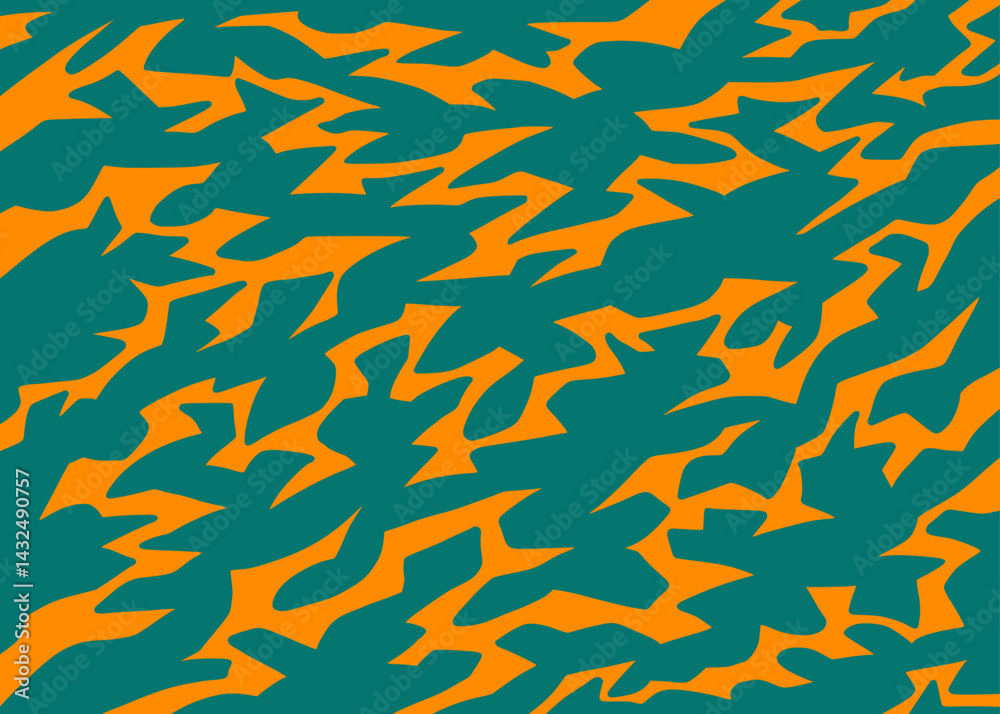 Poster abstract background with seamless geometric lightning effect pattern