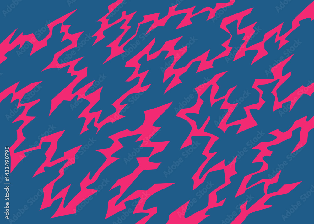 Poster abstract background with seamless geometric lightning effect pattern