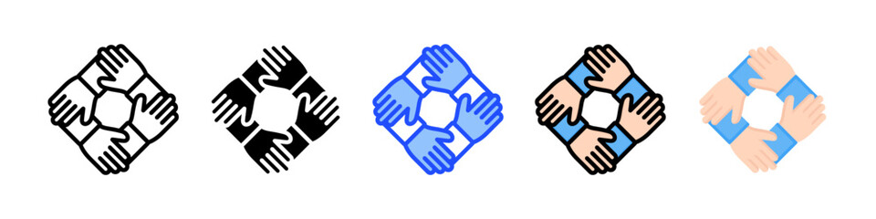 Unity Icon Collection With Multiple Styles