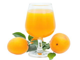 Fresh mango smoothie in the glass. Top view. Glass of mango juice.