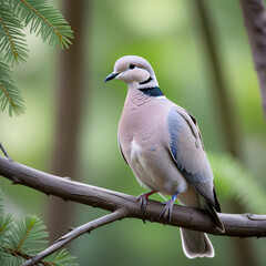 Fototapeta premium blue winged blackbird