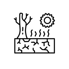 Drought icon