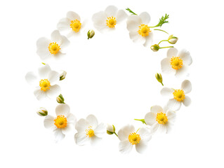  Bright Buttercup Flowers Against Blue Sky