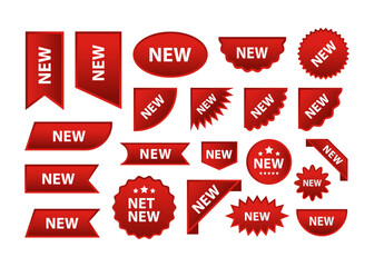 New label for promotional with stylish gradient color related to marketing and sales.