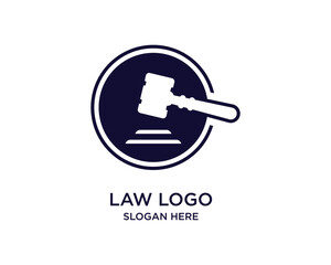 Law Logo Graphic Design Vector 