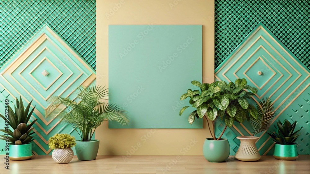 Fototapete modern blue banner background with type space vector abstract graphic design banner pattern backgrou