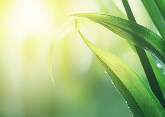 Green leaf background. Close-up of green leaf texture background. Natural background for design