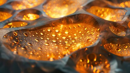 green technology concept. Close-up bio-solar photography image