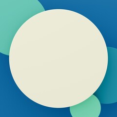 3D背景素材_丸_カラフル