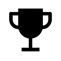 Trophy Check Icon Vector Illustration