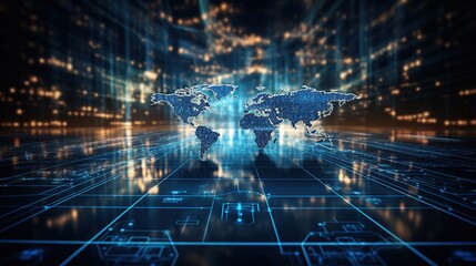 binary code background