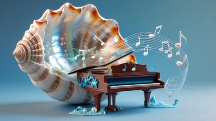 sea shell on the beach