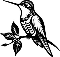 vector illustration of a bird