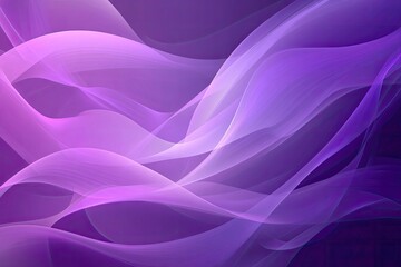 Obraz premium Abstract Purple Backdrop with Flowing Lines and Shapes, Curves, Wavy Elements