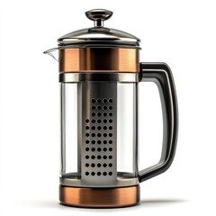 Copper French Press Coffee Maker