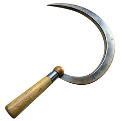 Vintage Sickle: Rustic Farm Tool Image